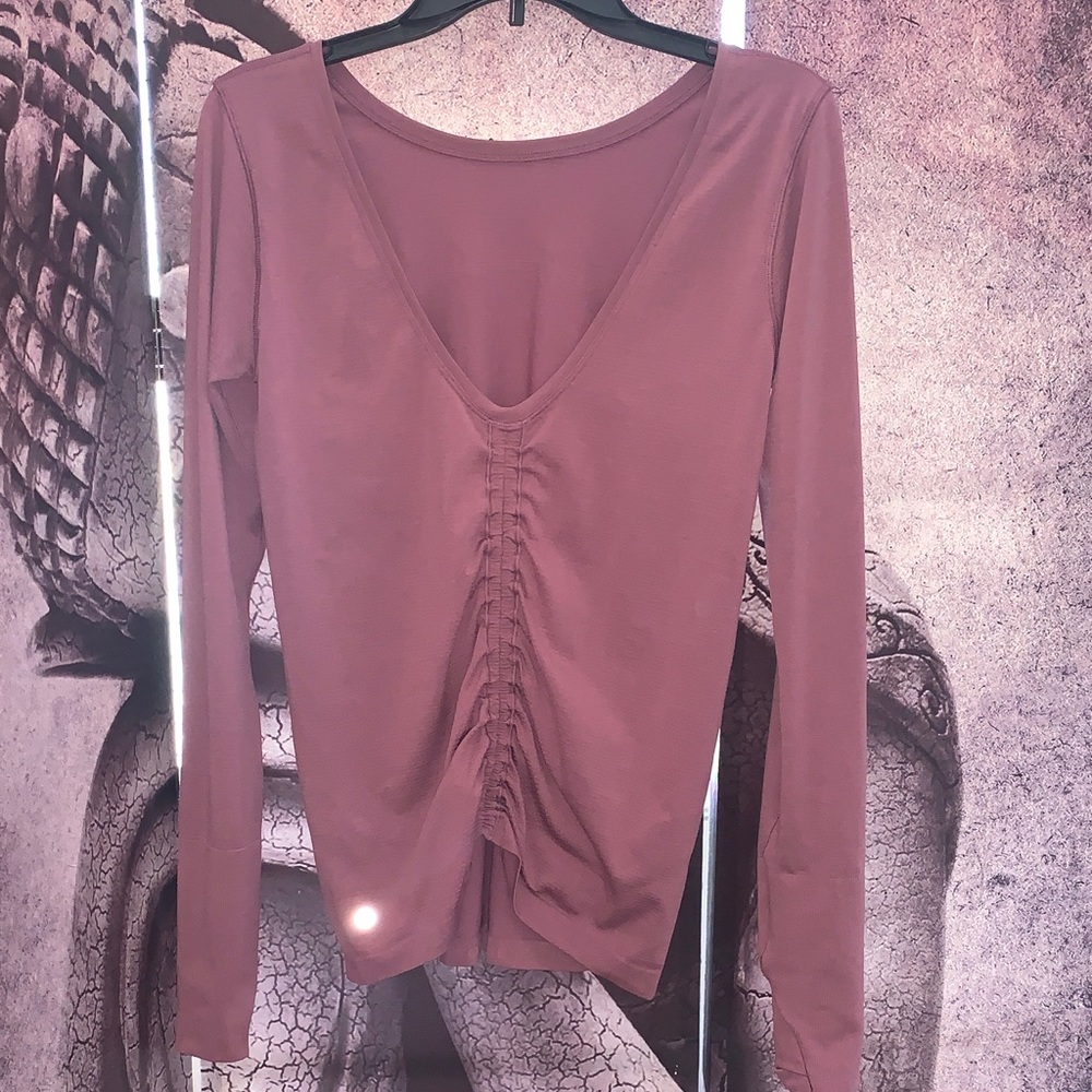 Lululemon For Sweat Sake Long Sleeve Top
